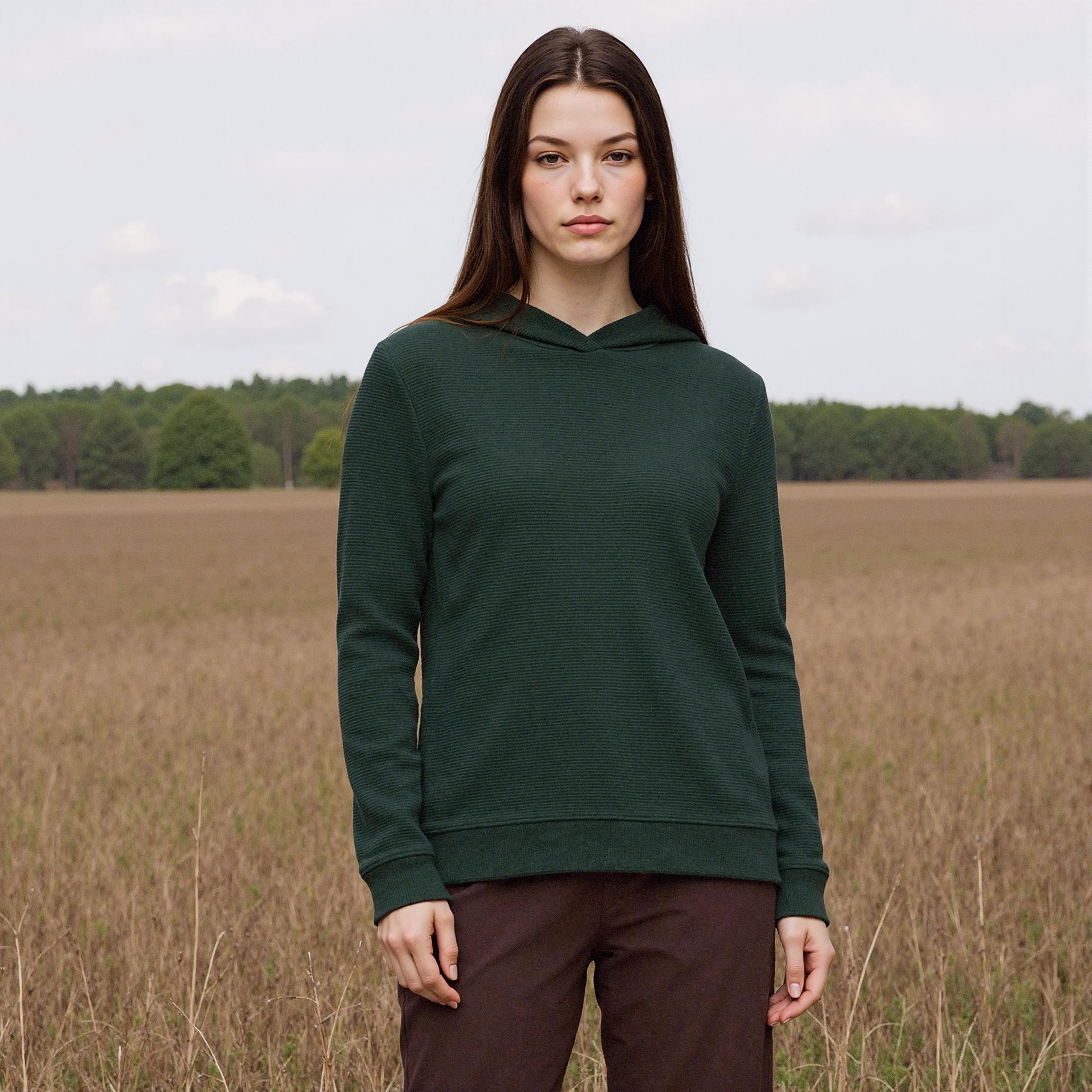 Atajo Long-Sleeve Waffle Hoodie thumbnail 3