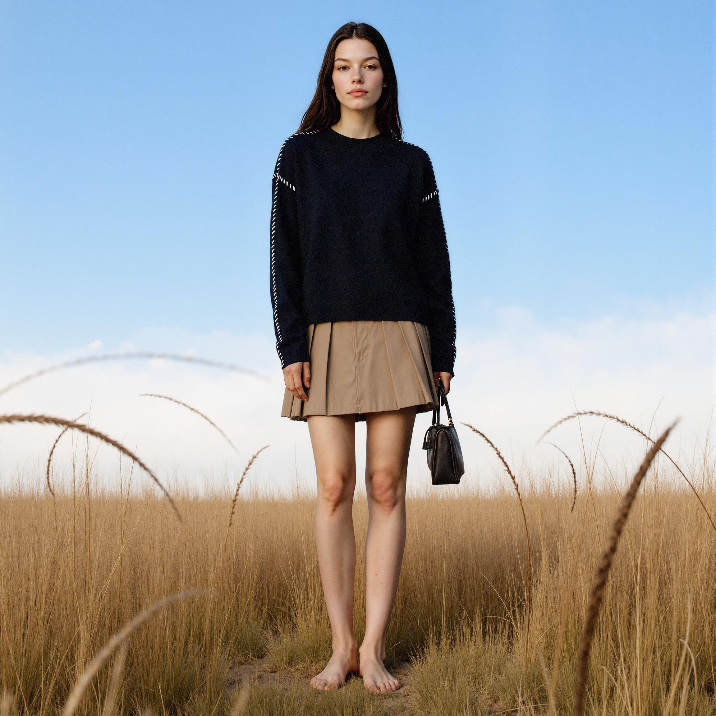 Maeve Peter Pan Collar Sweater thumbnail 2