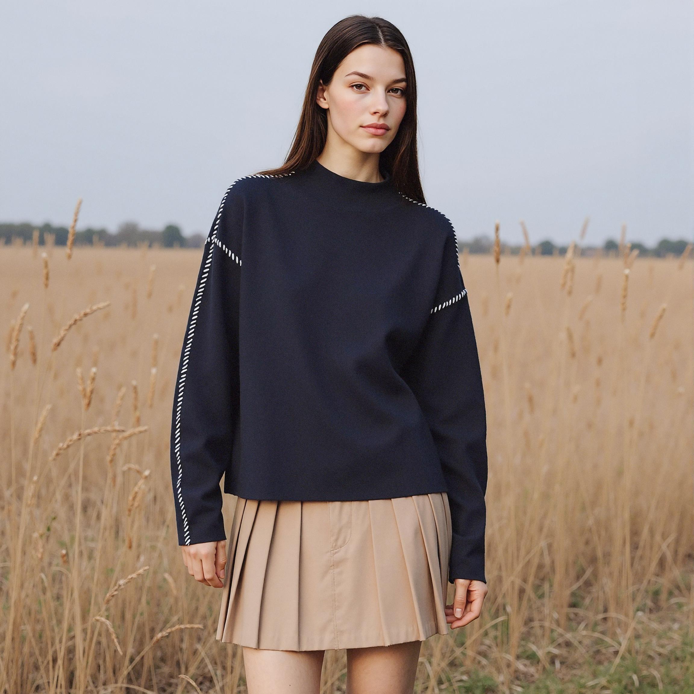 Maeve Peter Pan Collar Sweater thumbnail 5