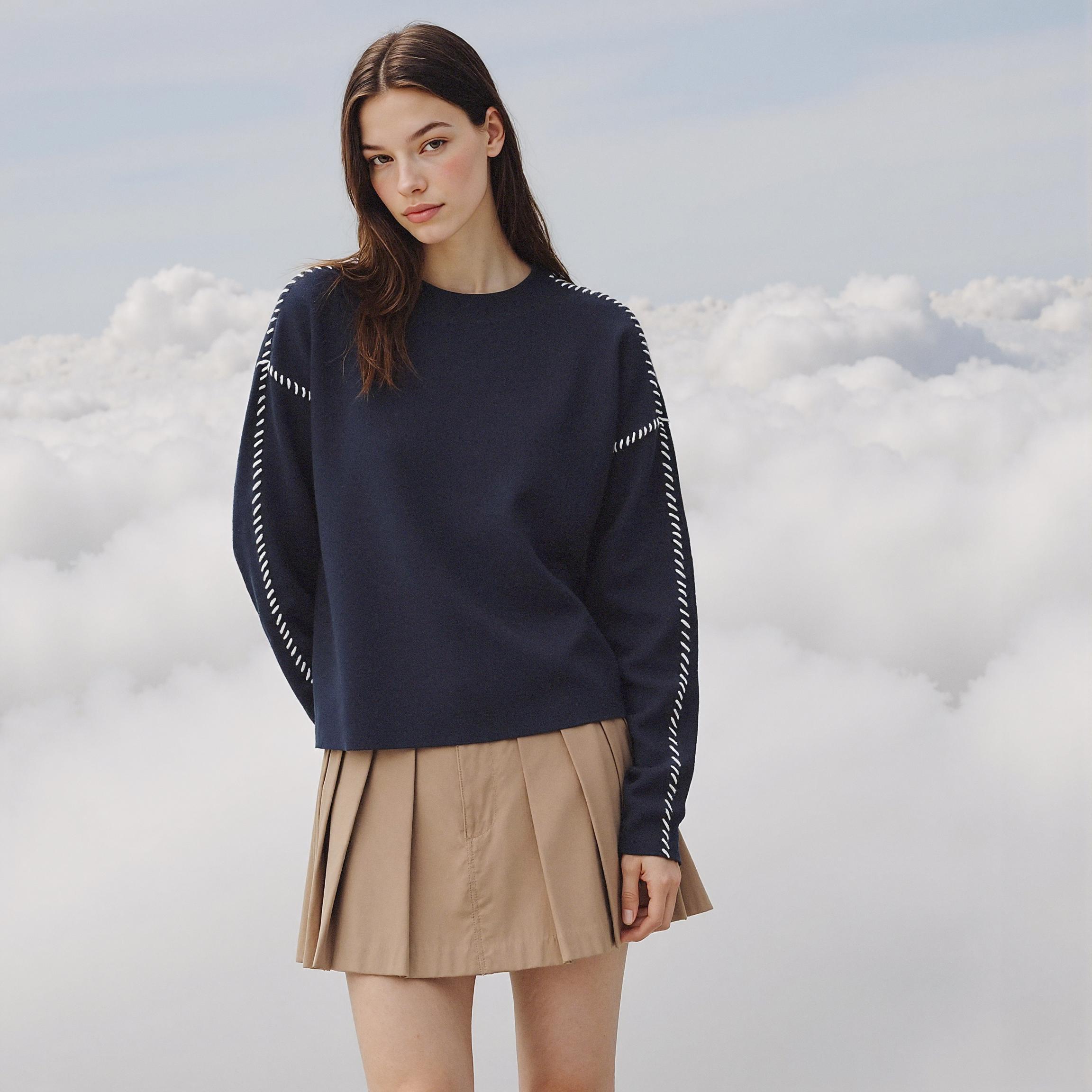 Maeve Peter Pan Collar Sweater thumbnail 7