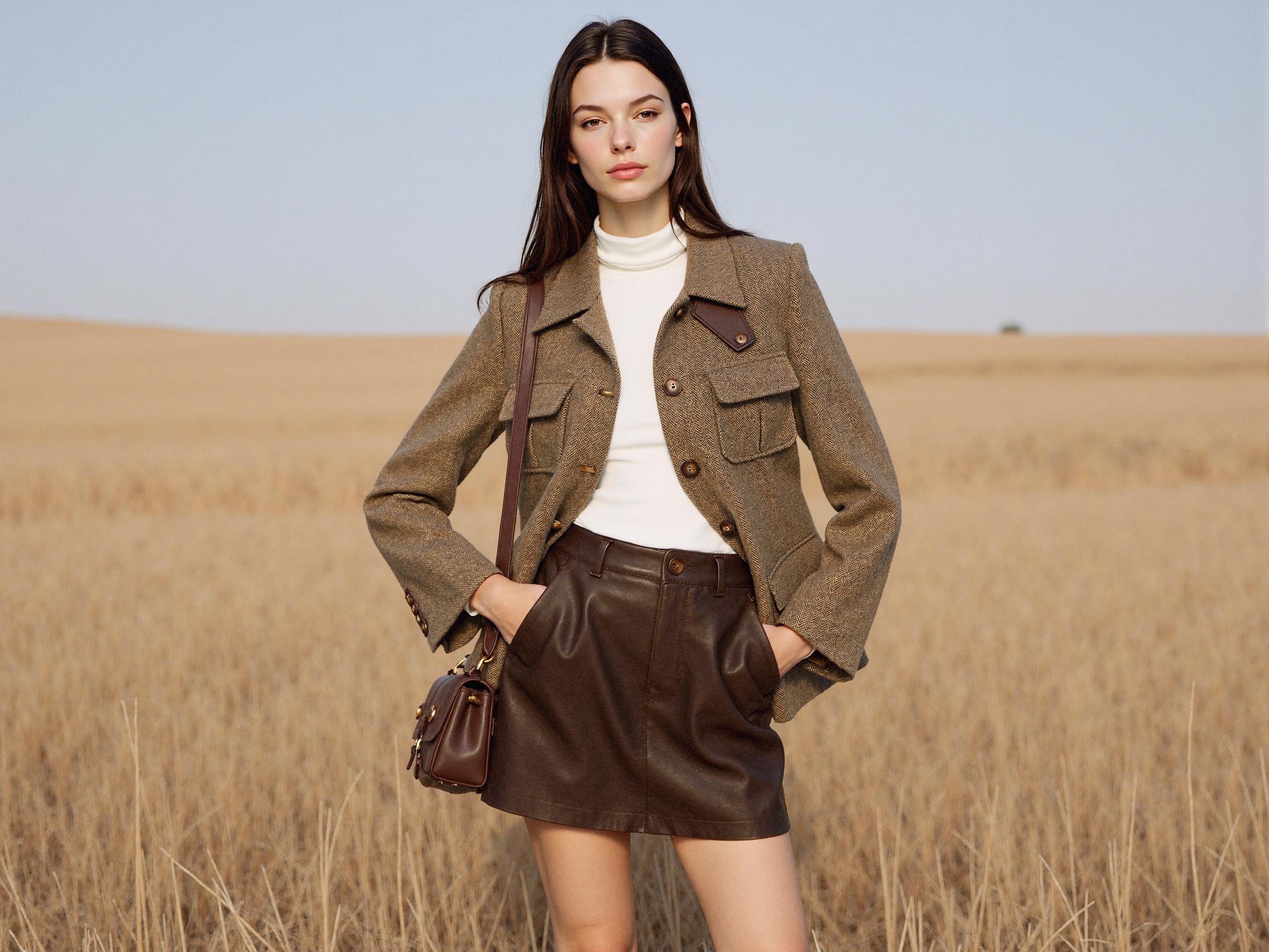 Wool-look Waist Jacket thumbnail 6