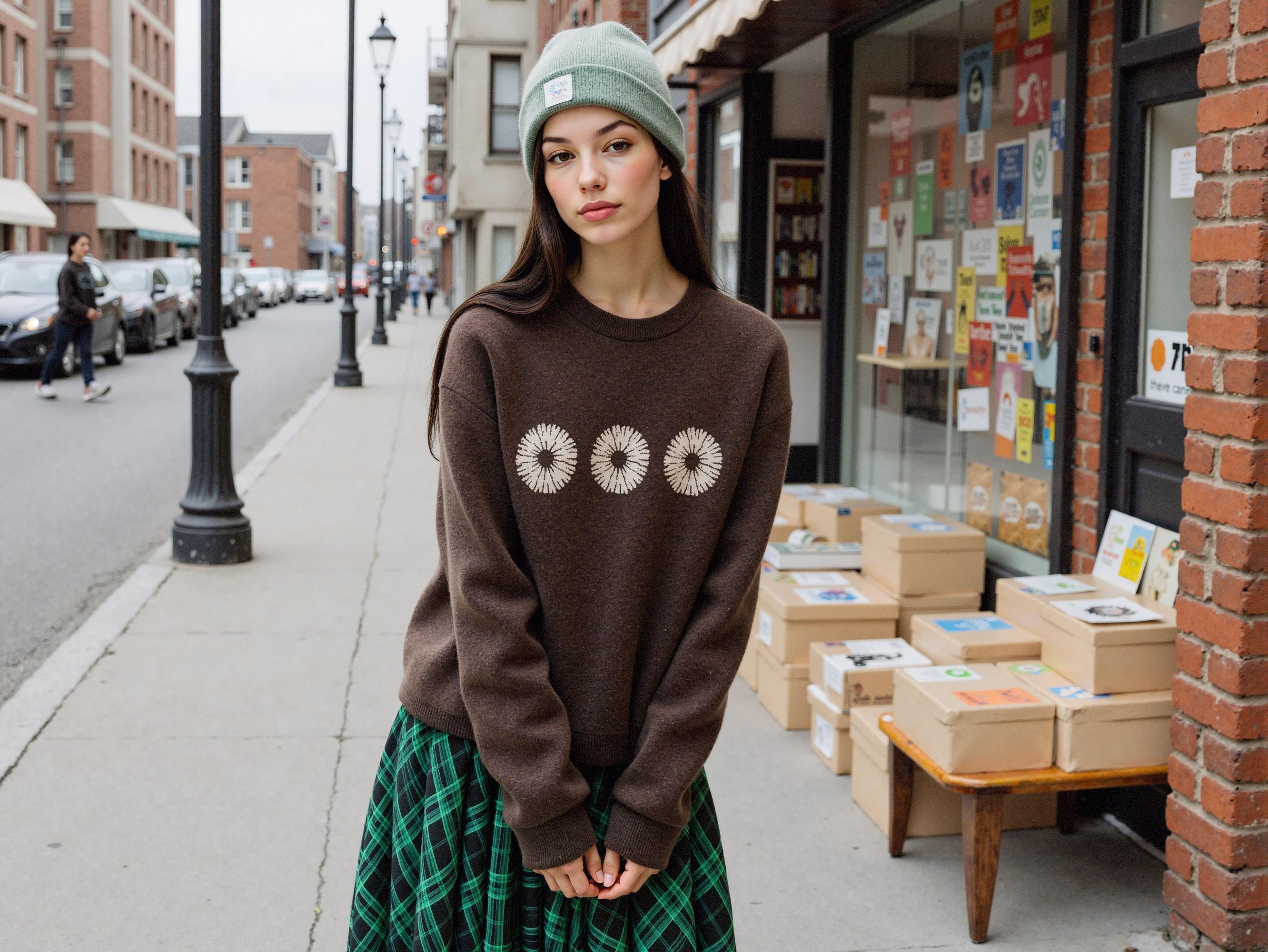 Knit-brown MEL thumbnail 3